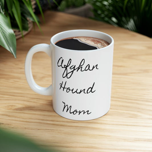 Afghan Hound Mom