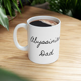 Abyssinian Dad Ceramic Mug 11oz
